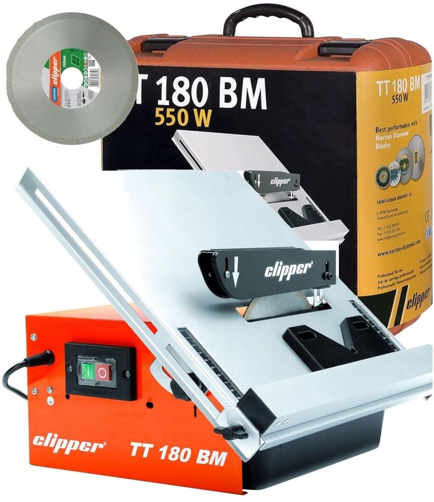 Macchina per il taglio di piastrelle Norton Clipper TT180 Immagine del prodotto 