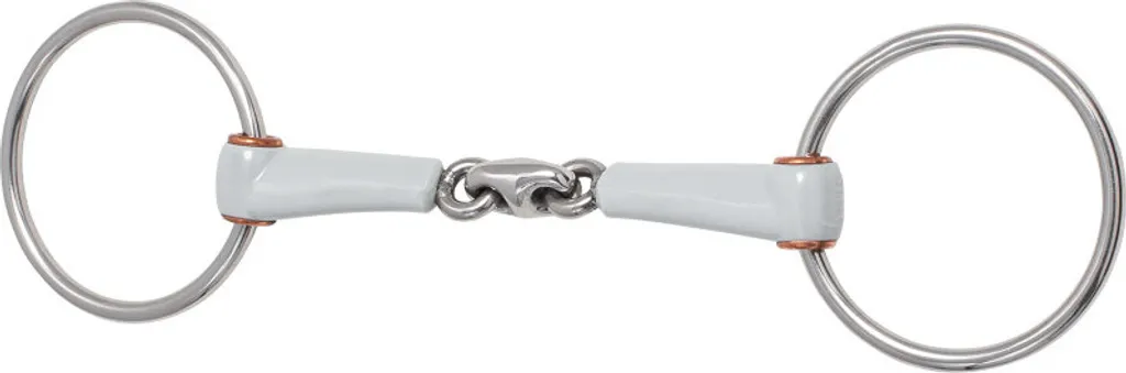 Mors Beris double brisure idéal pour le dressage et le travail quotidien