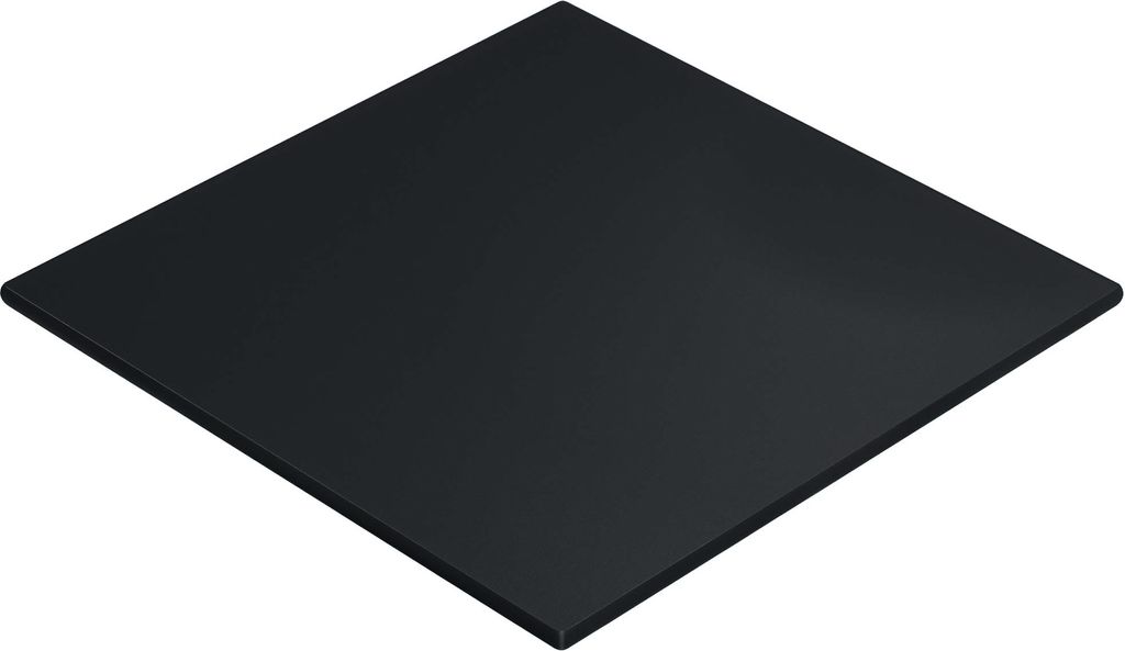 COMPACT | Gastro HPL Tischplatte | B:T 70 x 70 cm | Schwarz Produktbild