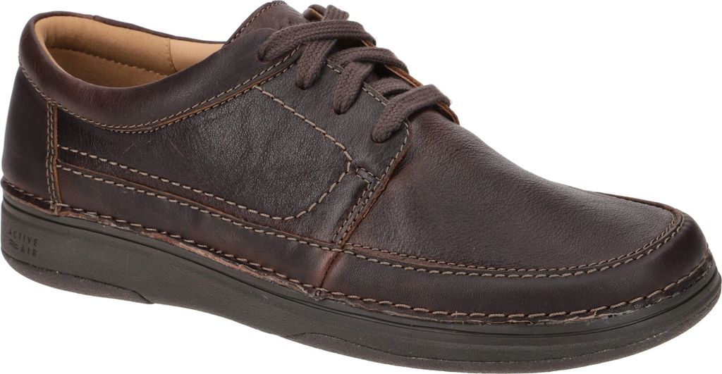 Clarks Komfort Schnürschuhe Herren 31343935353138 Braun 44 1/2 EU