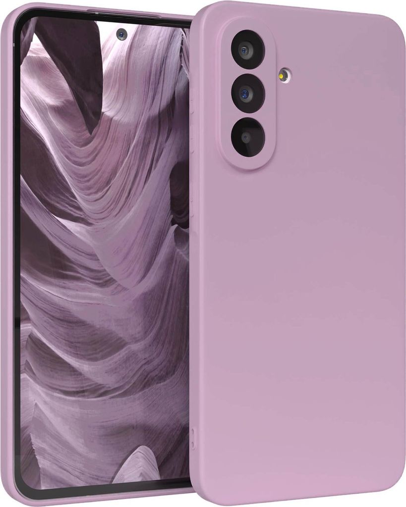 EAZY CASE - TPU Hülle für Samsung Galaxy A56, TPU Case stoßfeste Handyhülle, weiches Cover mit Kameraschutz, Silikonhülle in Lila