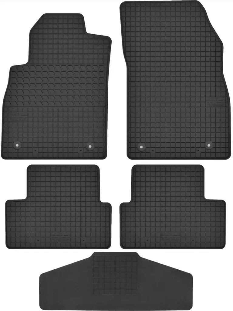 Kit 4 Tappetini Gomma + Tunnel Chevrolet Orlando | Qualità OEM
