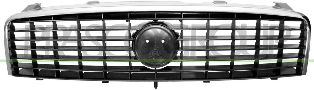 Grille de Calandre PRASCO FT4402001 OE 735439412 pour Fiat Linea Noir