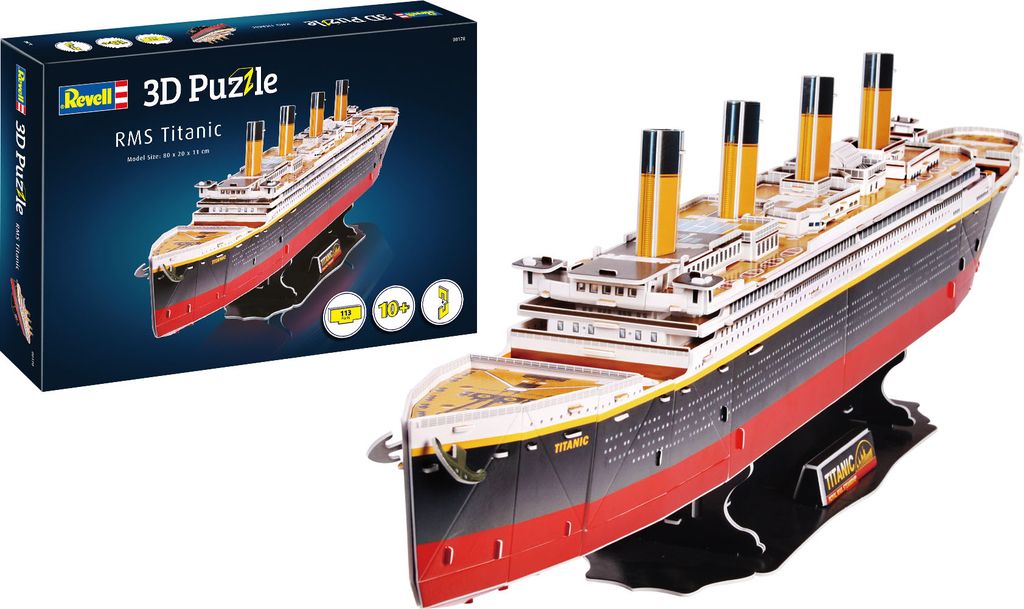 Revell RMS Titanic 3D (Puzzle) Produktbild 