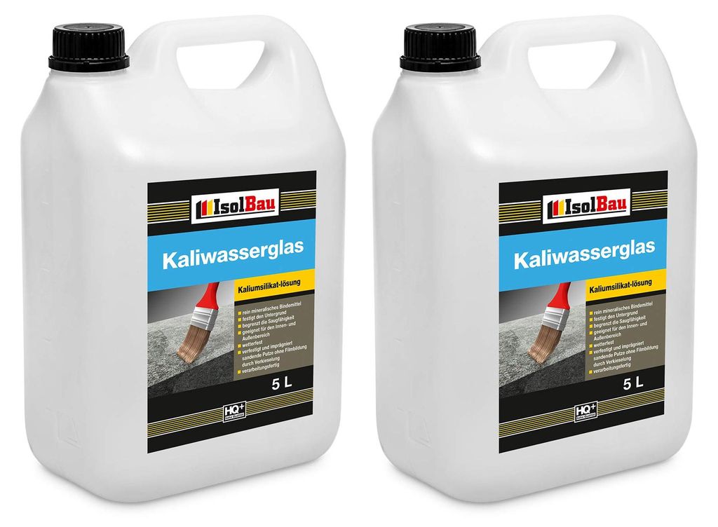 Isolbau Kaliwasserglas 28/30° - 2 x 5 Liter Produktbild 