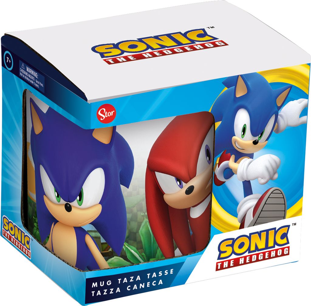 Kubek Sonic - Jeż Hedgehog 325 ml, Oficjalnie Immagine del prodotto 