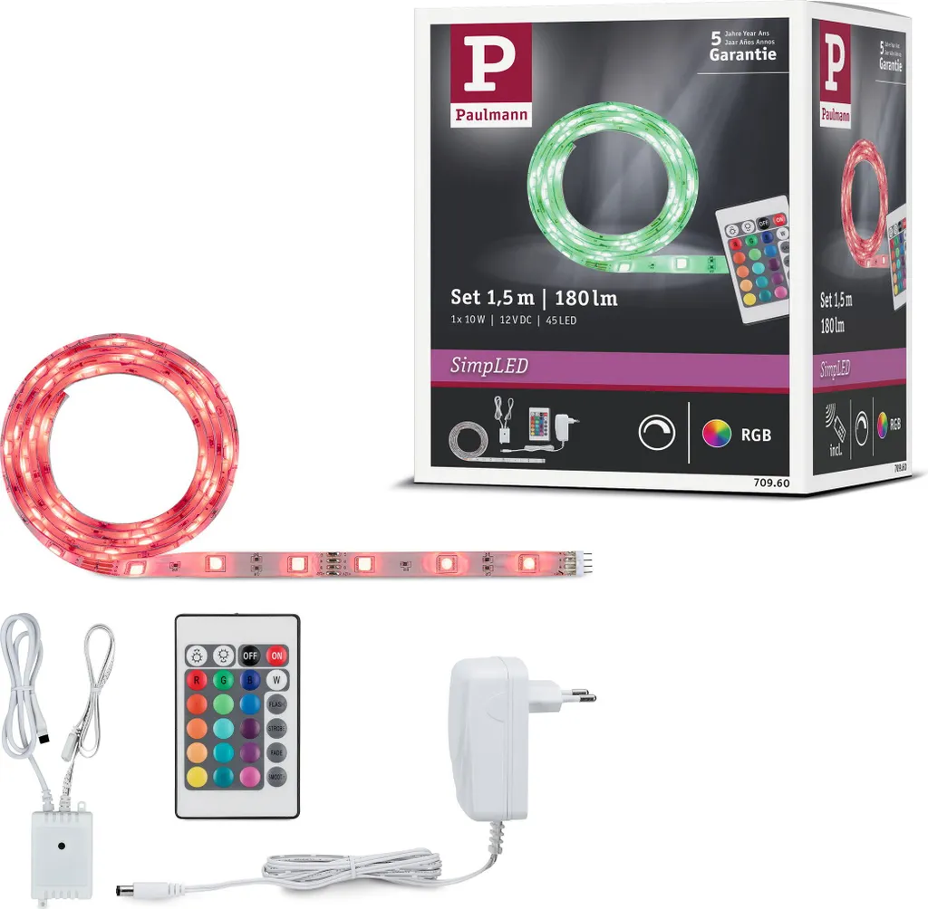 Paulmann SimpLED Striscia LED RGB Set completo - 1