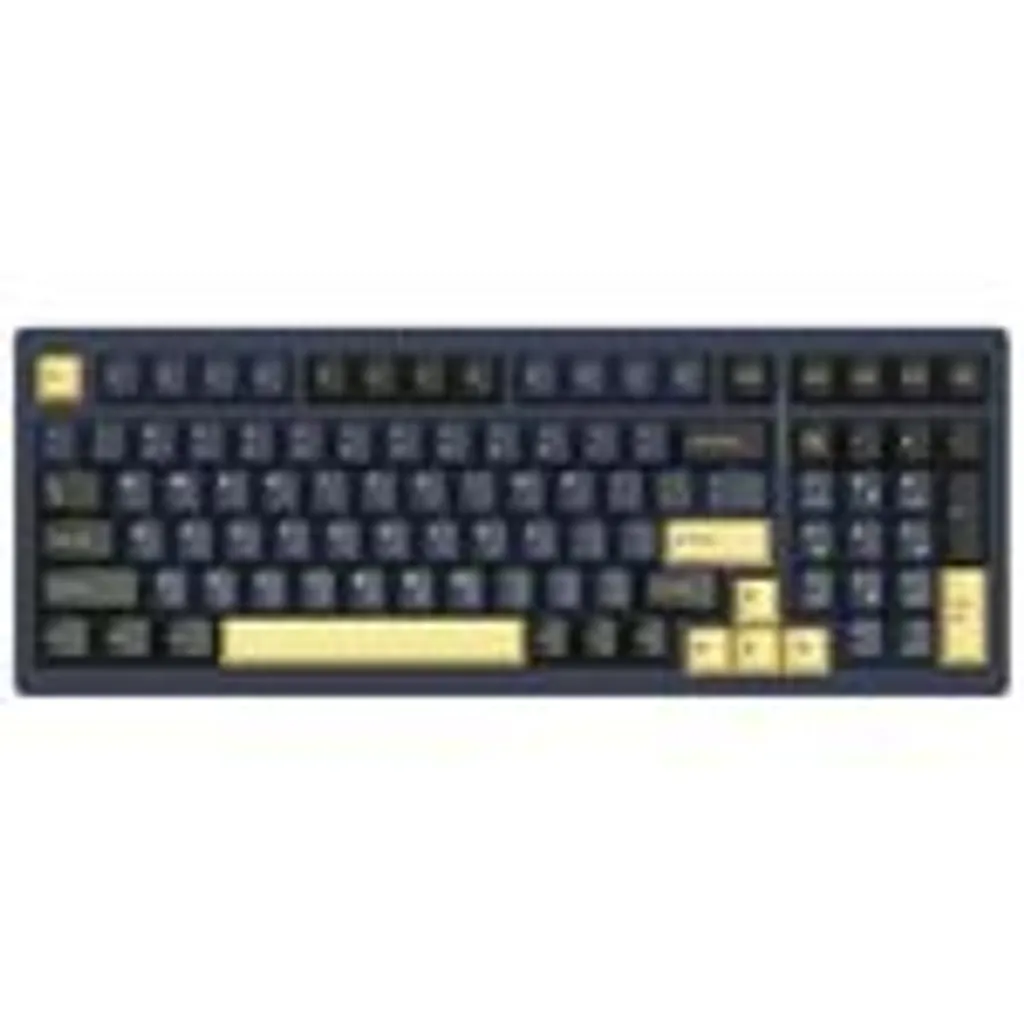 VGN S99 Clavier Gamer Switches Box Ice Cream Gasket Mount Gilt Black