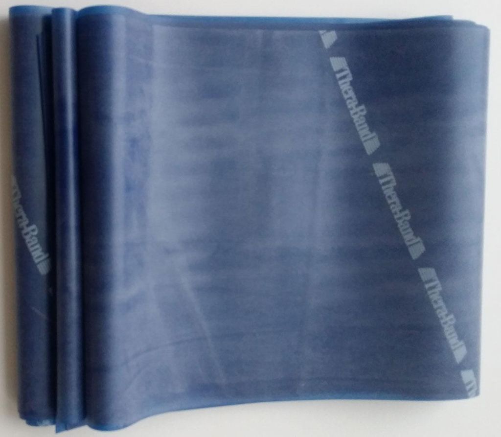 Thera-Band 1,0m BLAU Extra Schwer Gymnastikband THERABAND