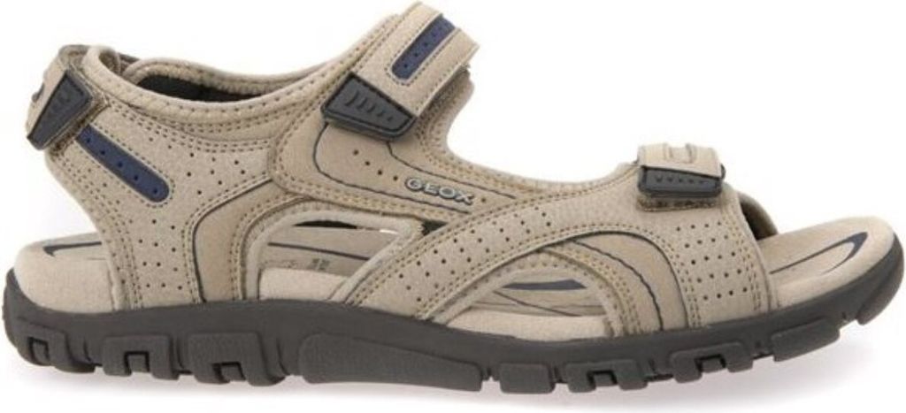 Geox Strada herensandalen, beige Productafbeelding 