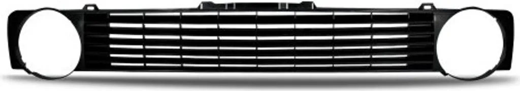 Grille calandre noire sans logo pour réparer et styliser VW Golf 1