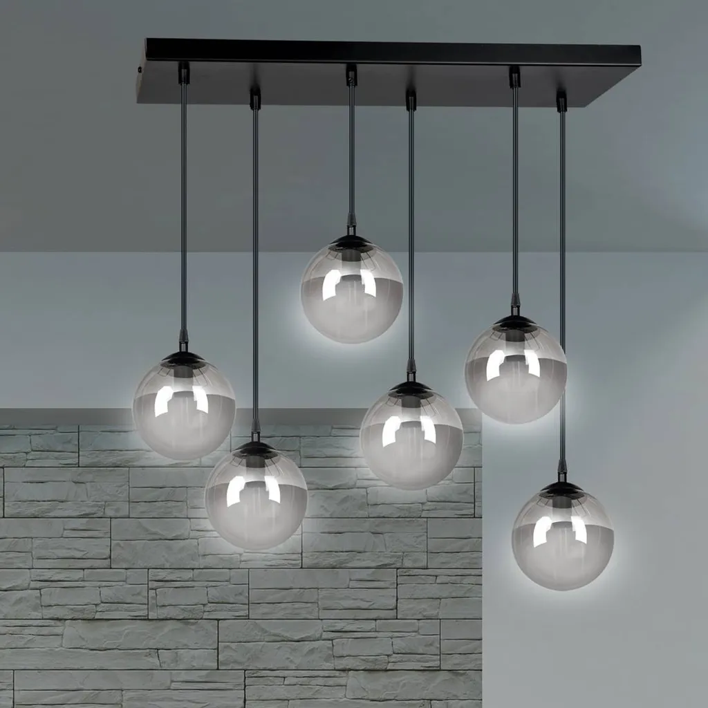 Lustre Salon COSMO 6 Branches - Solution Éclairage Grand Espace E14 - 11