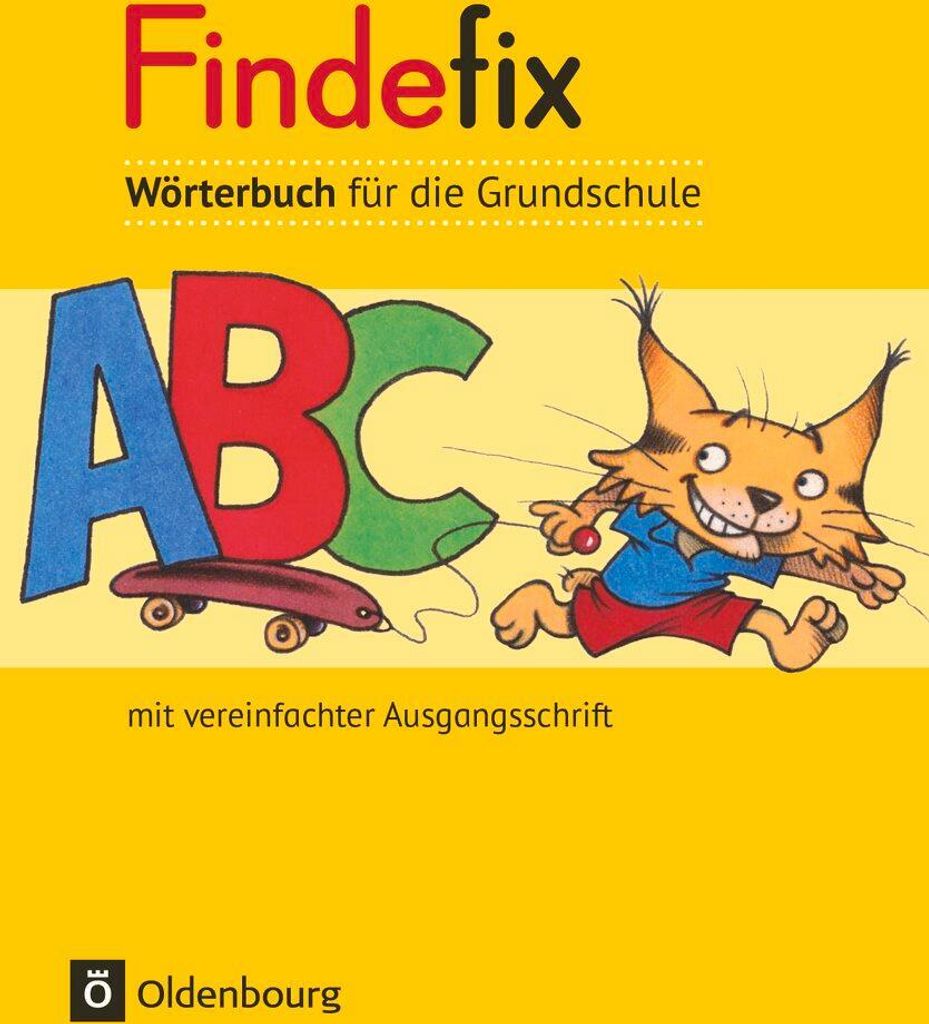 Findefix Wörterbuch in vereinfachter Ausgangsschrift Produktbild 