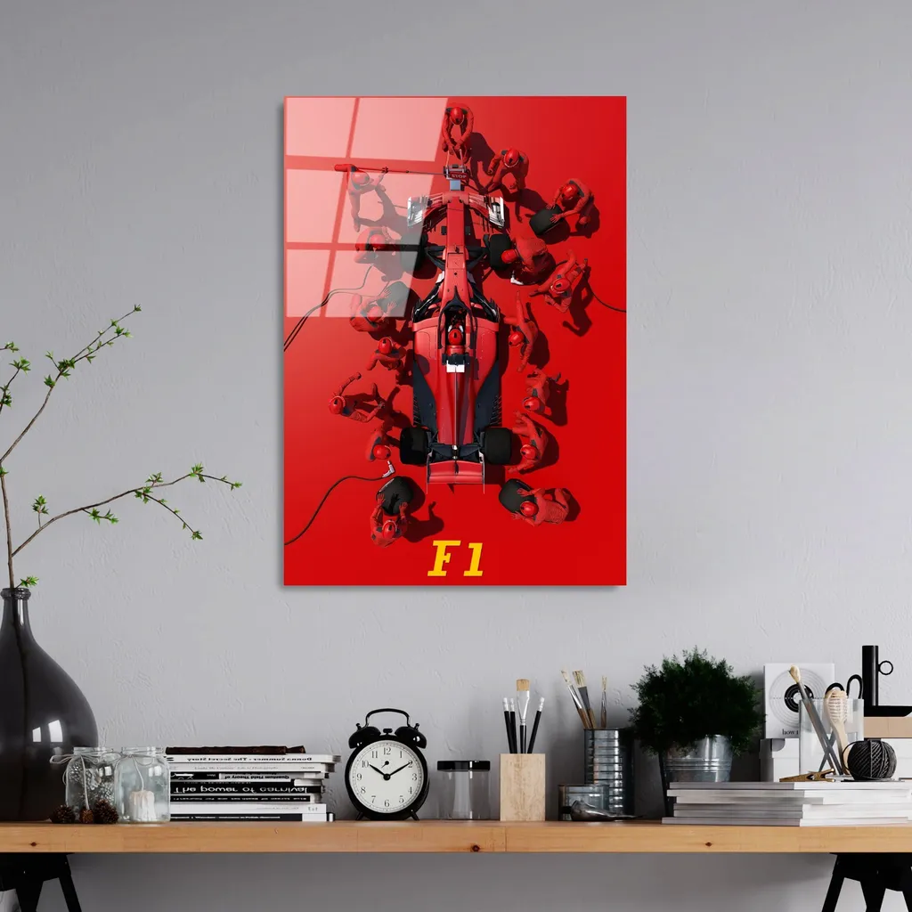 OFFERTA Wallity UV-384 Quadro Vetro Temperato 50x70 - Spedizione Ora