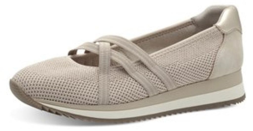 Damen Ballerinas Jana 8-22173-42 beige-gold 40