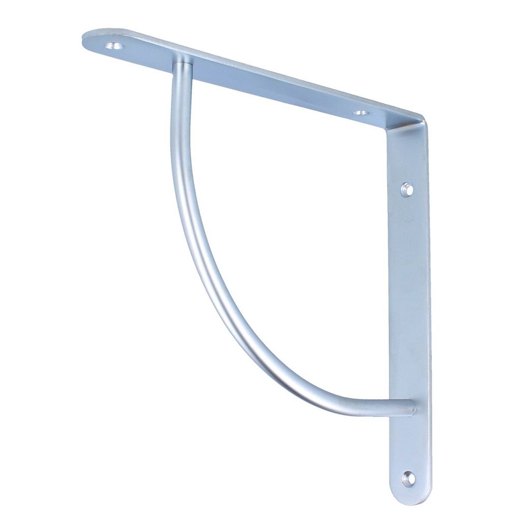 Regalträger massiv Stahl Regalwinkel Garderobenkonsole 220x220mm Regalbodenhalter Chrom matt