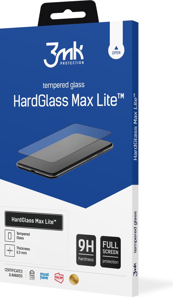 3mk Display Gehärtetes Glas HardGlass Max Lite für Redmi Produktbild 