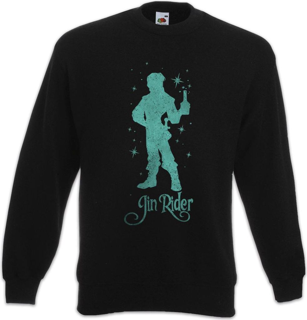 Urban Backwoods Gin Rider, Sweatshirt, Farbe: Schwarz, Größe: L