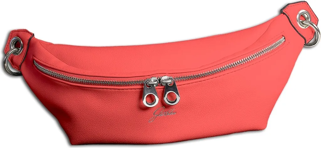 PAO Firenze - Marsupio handmade in ecopelle verde da uomo e da donna