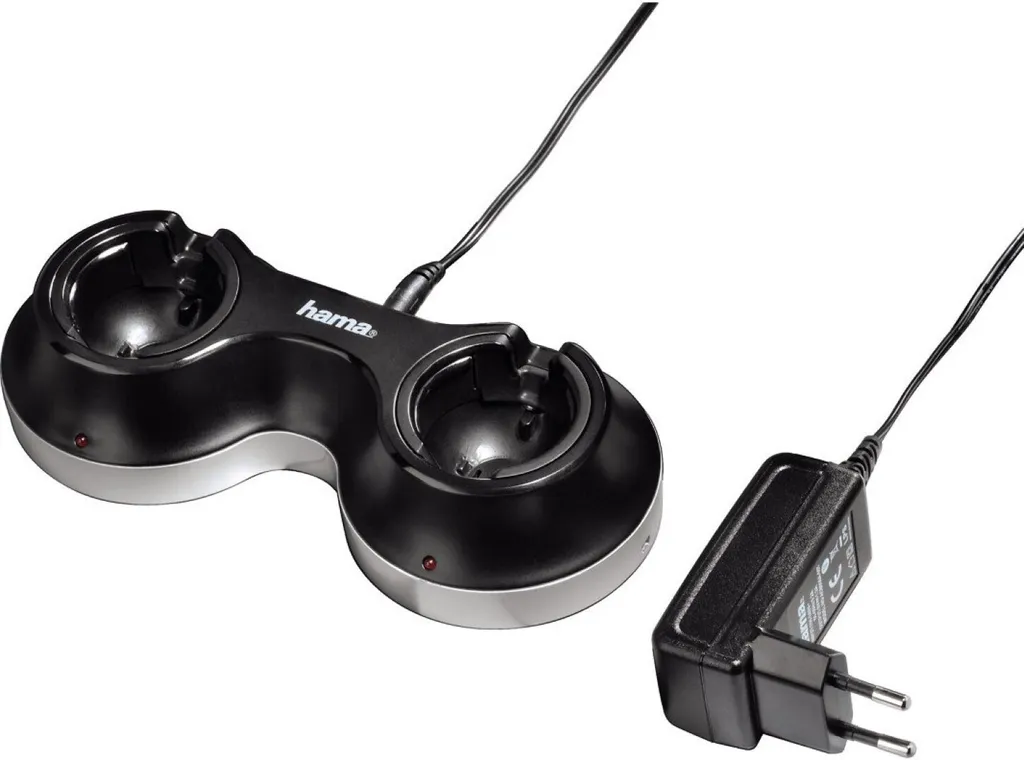 Dock Station Doppia PS Move - Base Ricarica Controller VR con LED