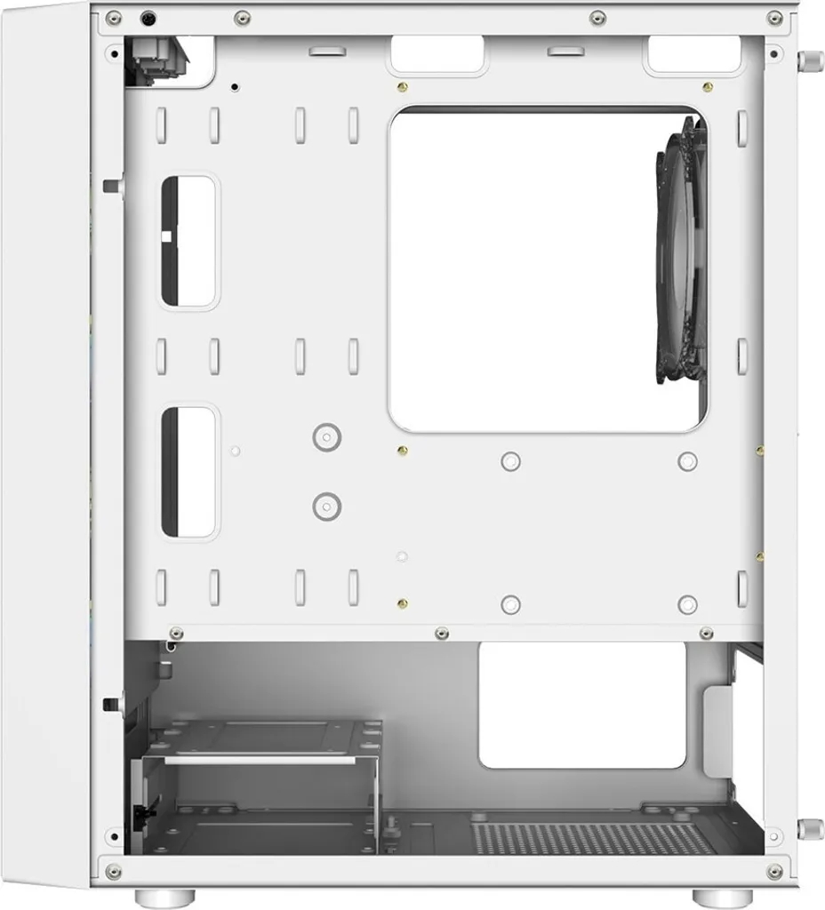 Boîtier Blanc Logic Aramis ARVB Mini - USB 3.0 et Éclairage Dynamique - 8