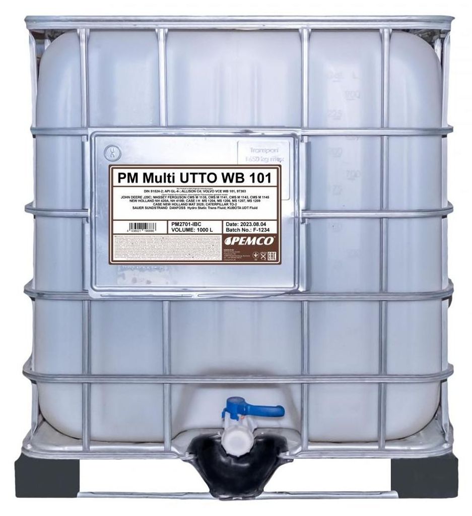 PEMCO Multifunktionsöl PM2701-IBC 1000L Tank