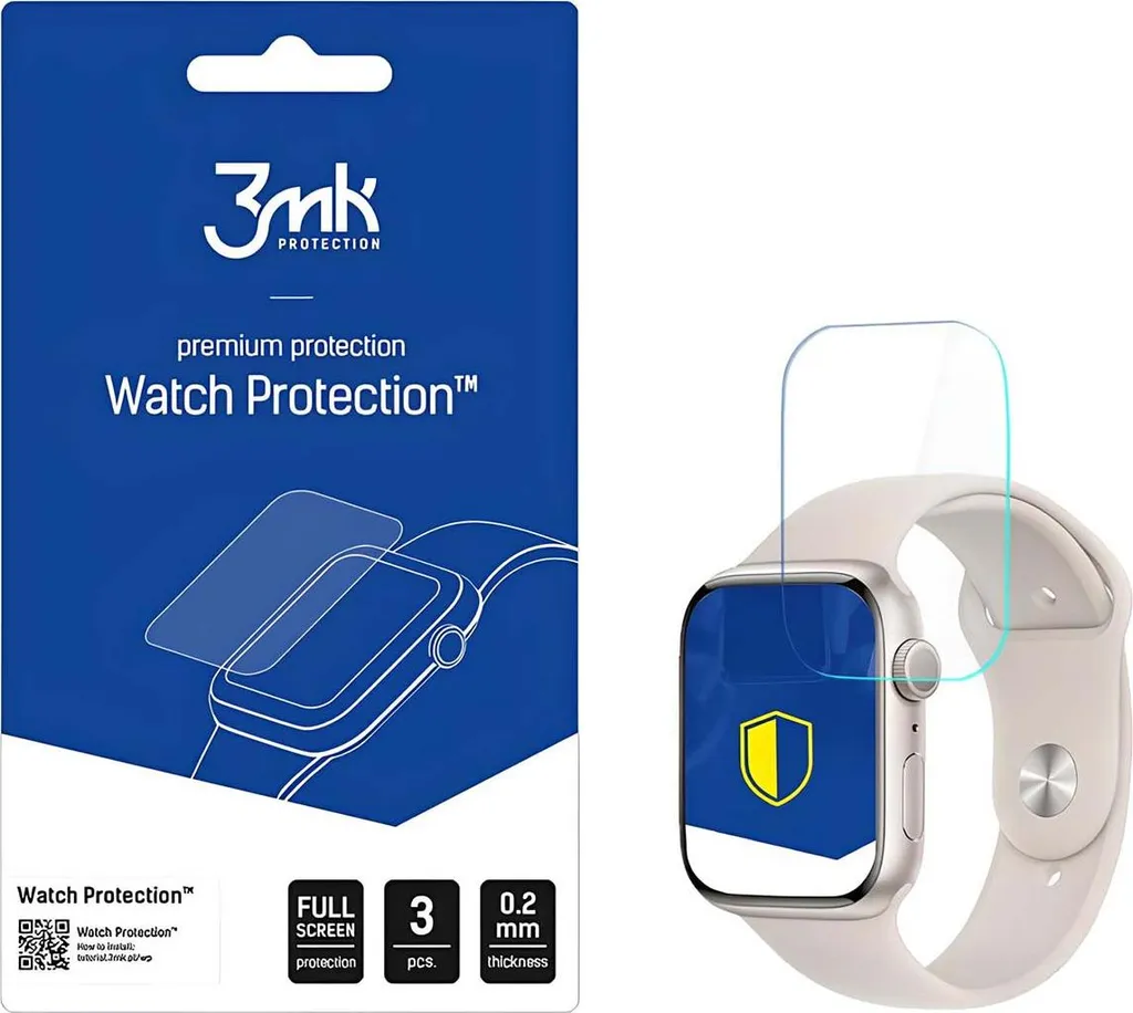 Come Non Graffiare Mai più Apple Watch 8 45mm: Segreto 3Mk ARC+