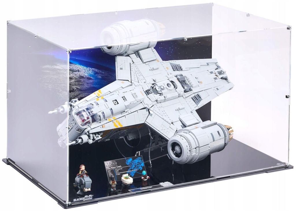 Vetrina nera per LEGO® Star Wars 75331 – The Razor Crest™, Immagine del prodotto 