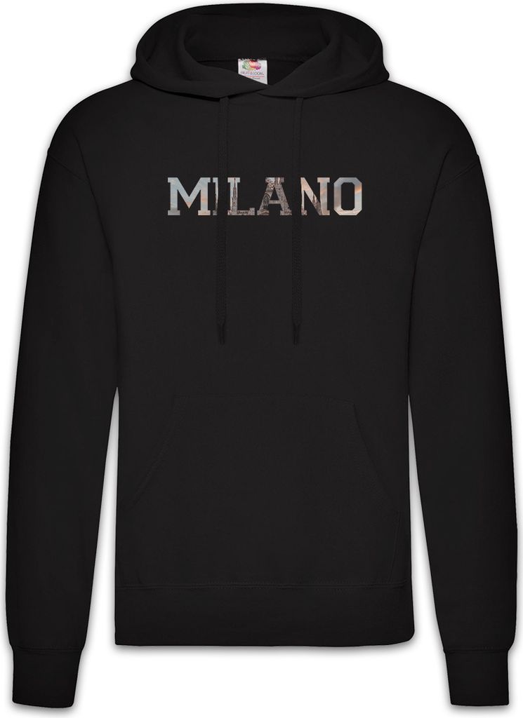 Urban Backwoods Milano, Herren Hoodie, Farbe: Schwarz, Größe: S