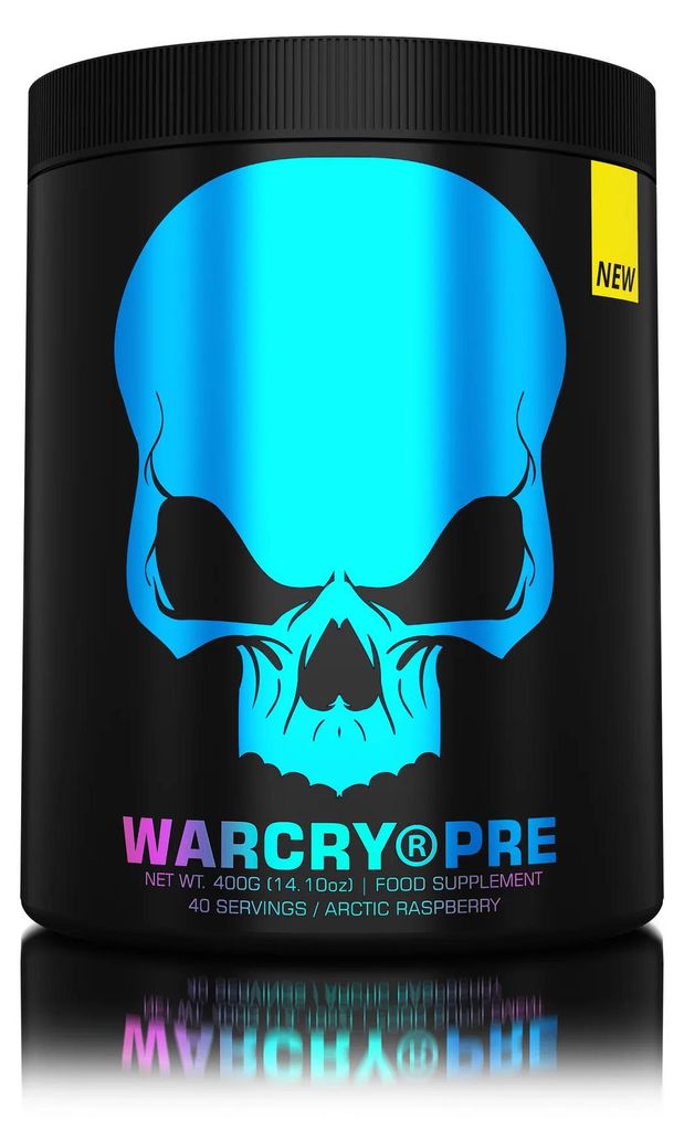 Genius Nutrition Warcry Pre 400g - Artic Raspberry Produktbild 