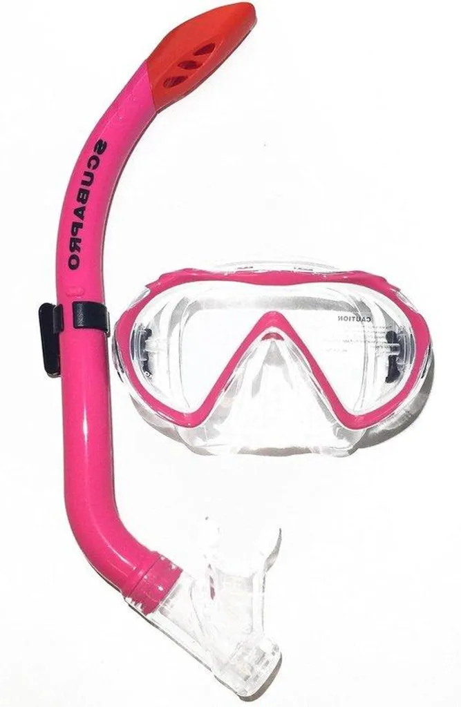Kit de plongée pour enfants avec masque et tuba réglable en silicone