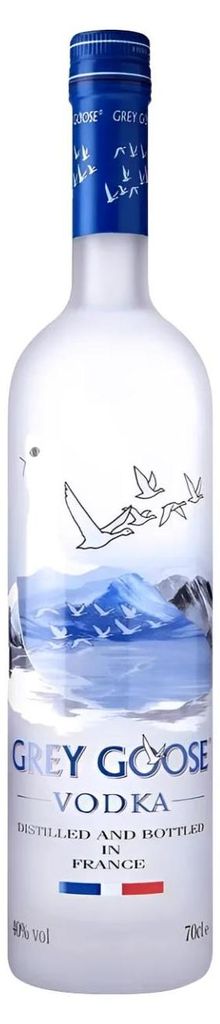 Grey Goose Vodka Distilled and Bottled in France | 40 % vol Produktbild 