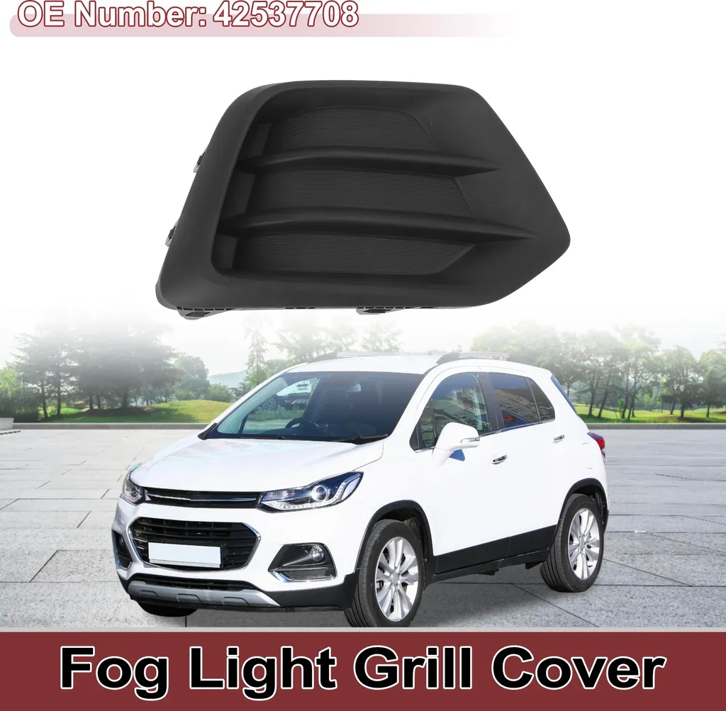 Cache Inférieur de Phare Antibrouillard Avant Noir pour Chevrolet Trax
