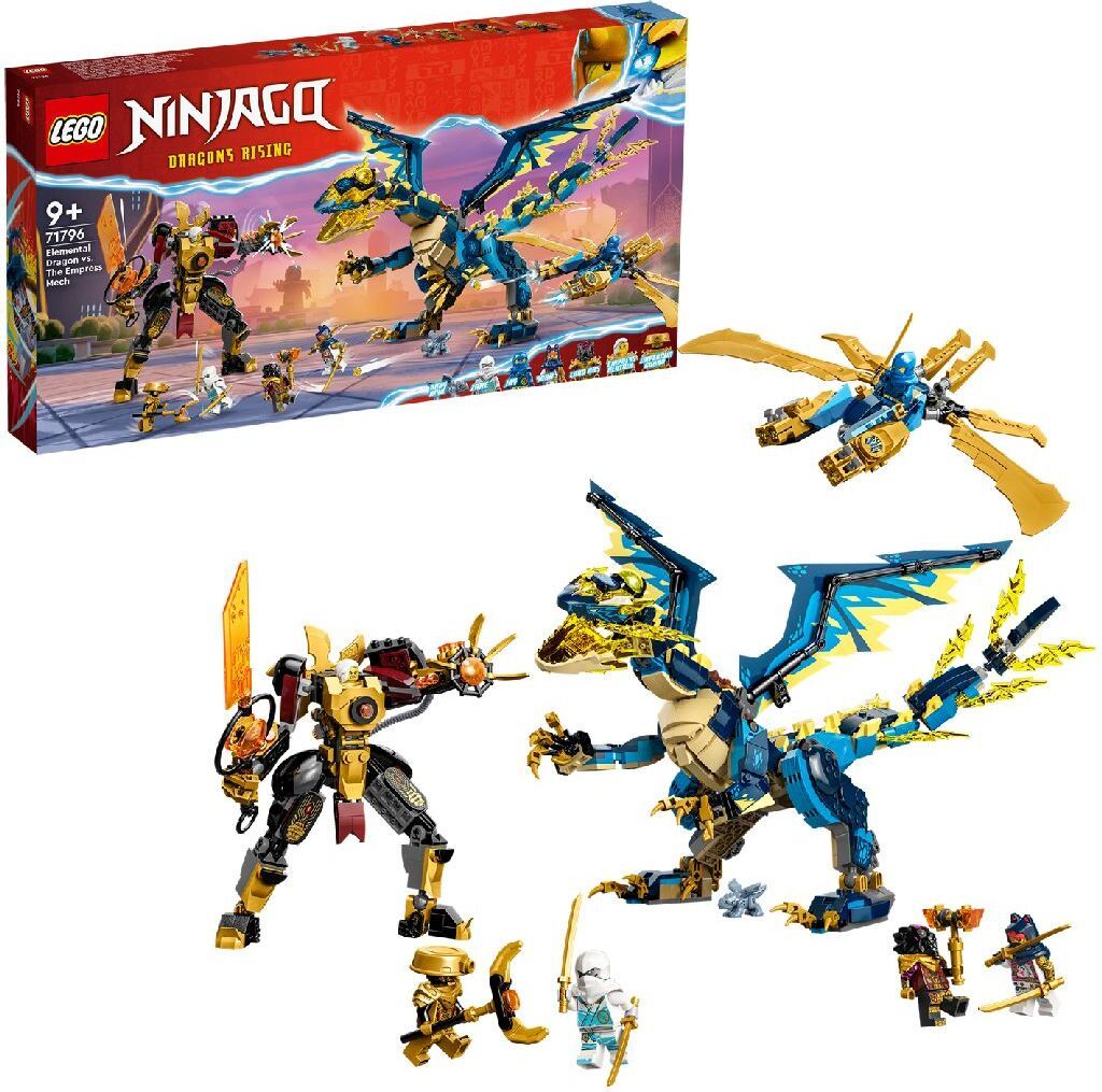 LEGO NINJAGO Smok żywiołu kontra mech cesarzowej, duży Zdjęcie produktu 37