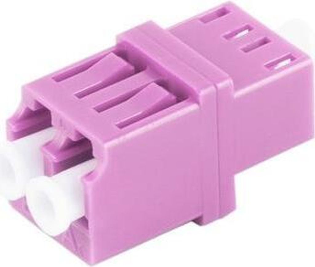 shiverpeaks -BASIC-S--LWL-Verbinder, LC-LC, RJ45 Style, Duplex, violett (BS07-60023)
