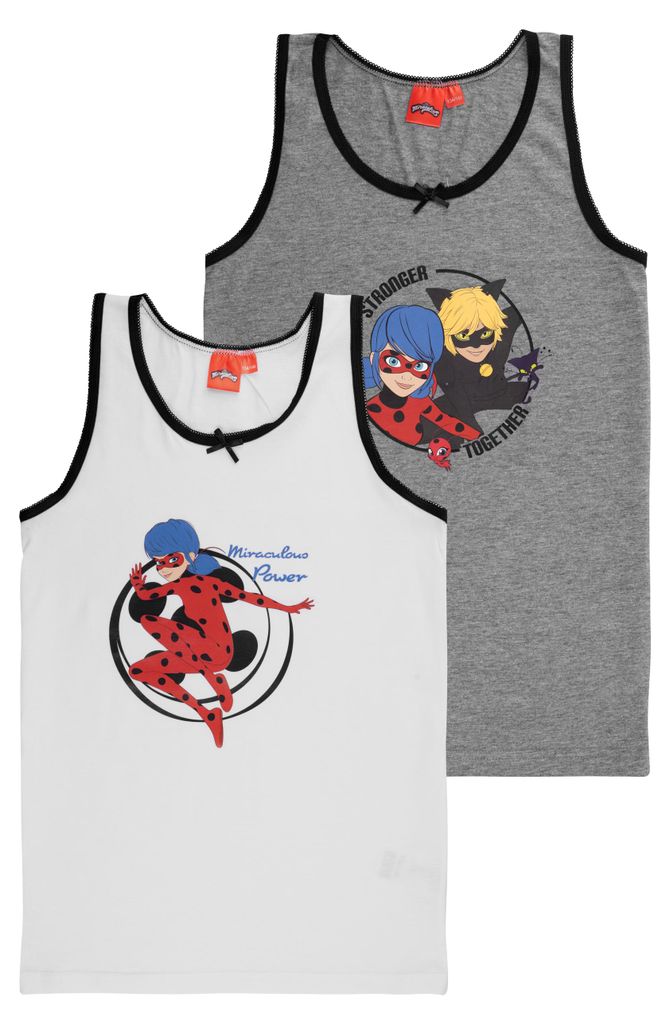 United Labels Miraculous Unterhemd für Mädchen - Ladybug Produktbild 