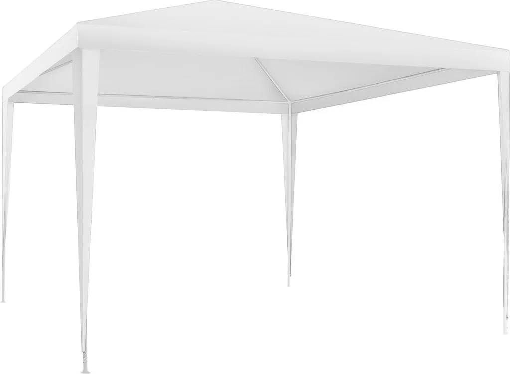 Abri de jardin 3x3m imperméable blanc FARAH idéal pour vos repas dehors