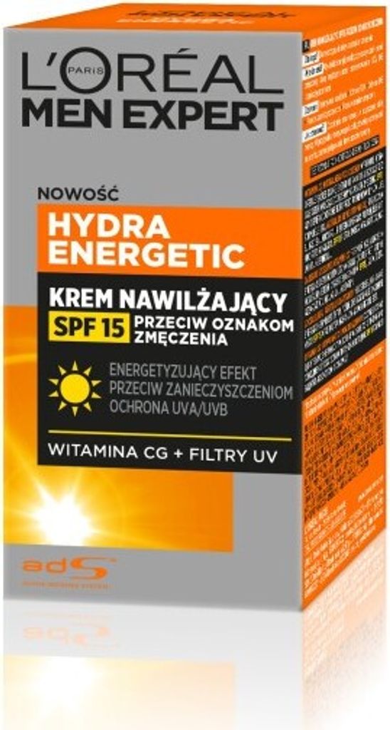 L ́Oréal Paris Men Expert Pflegende Creme Hydra Energetic Anti-Fatigue Moisturiser SPF 15 50 ml