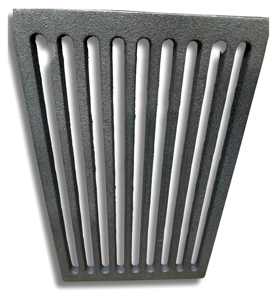Gussrost Ascherost 29 x 18,2 cm für Kamin und Holzöfen
