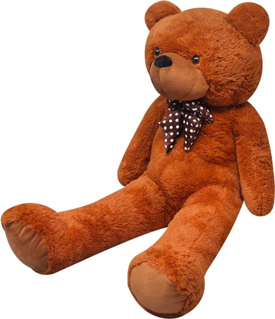 Weicher XXL-Plüsch-Teddybär Braun 135 cm