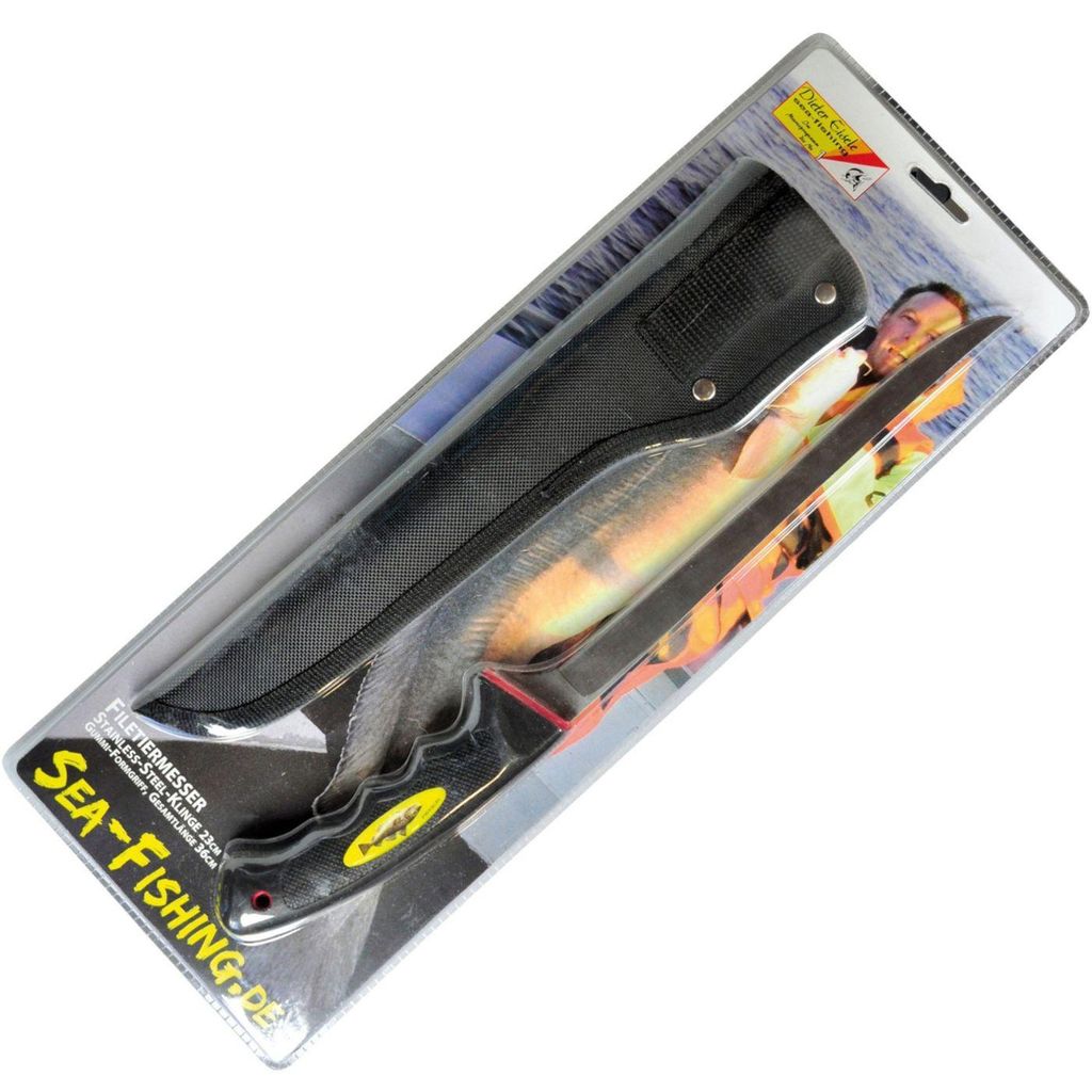 Dieter Eisele Filetiermesser mit 23cm Klinge - Angelmesser Produktbild 
