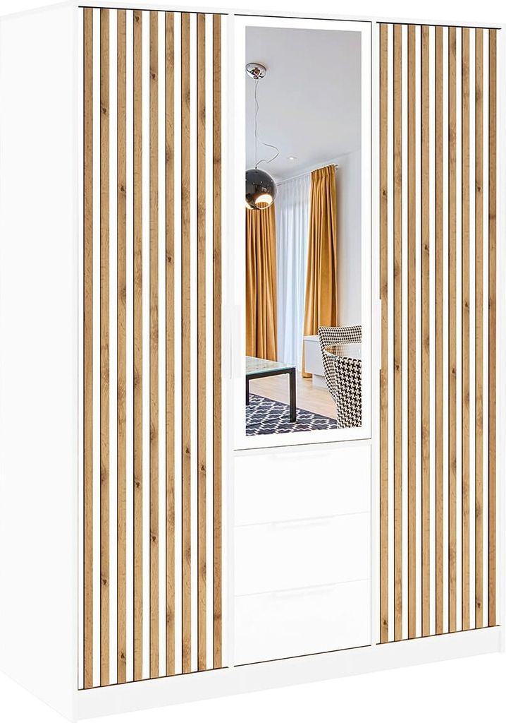Furniture24 Kleiderschrank Bali D3 Lux Schlafzimmer 3 Produktbild 