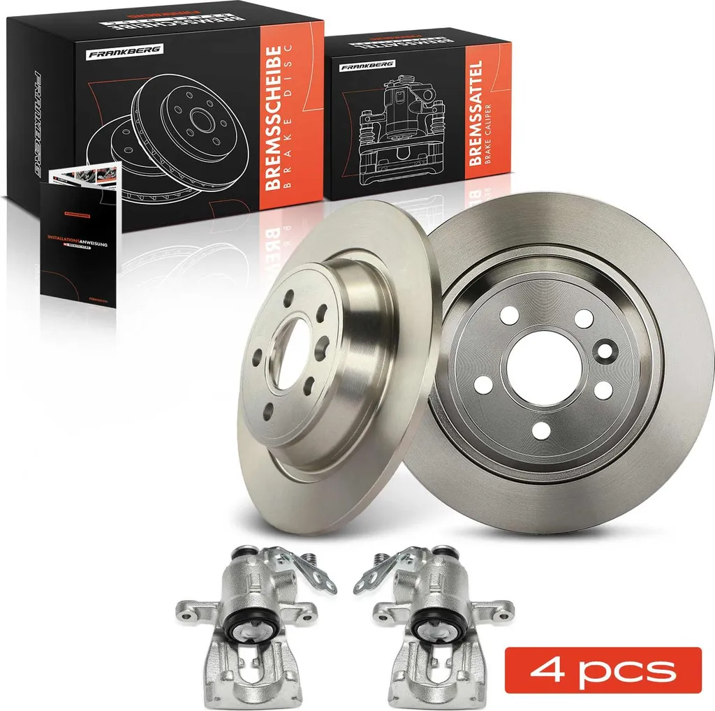 Étriers et Disques de Frein Arrière pour Ford Focus, Qualité OEM