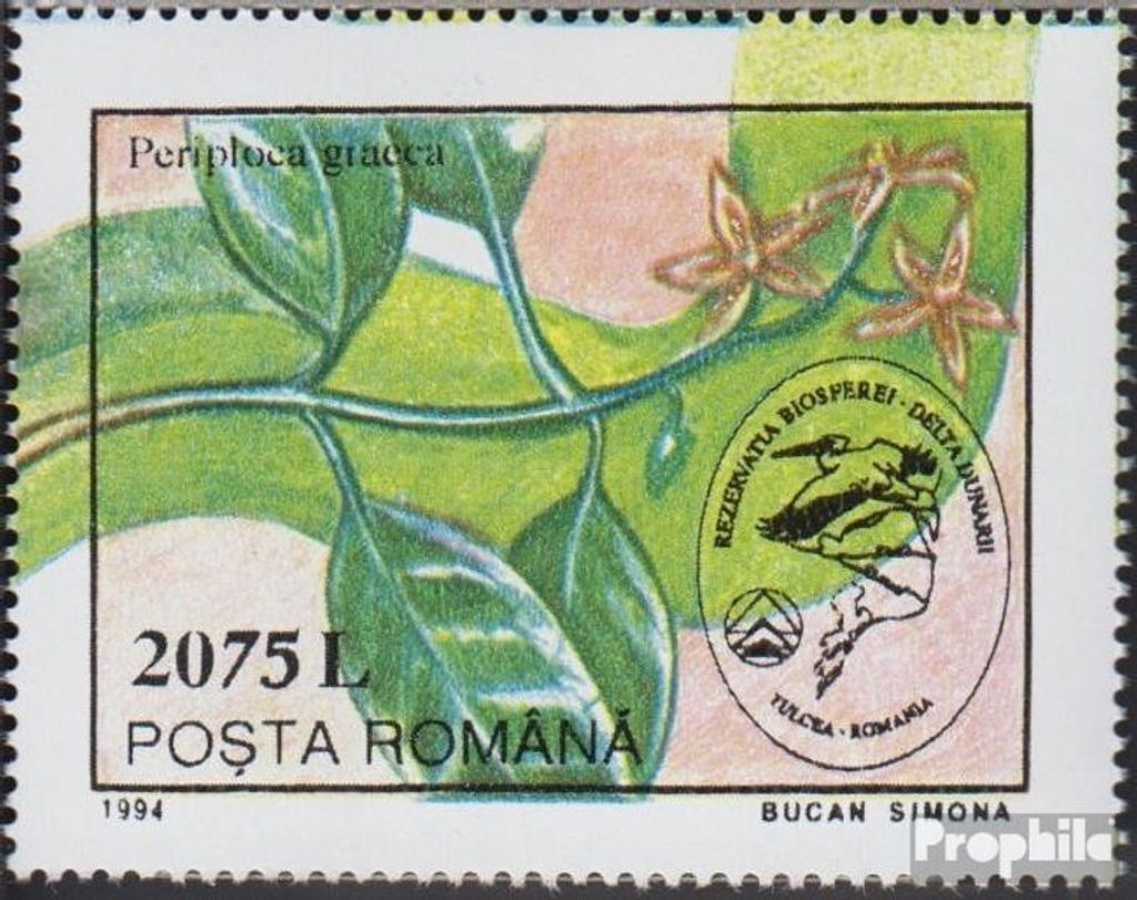 Briefmarken Rumänien 1994 Mi 5023 (kompl.Ausg.) postfrisch Umweltschutz im Donaudelta