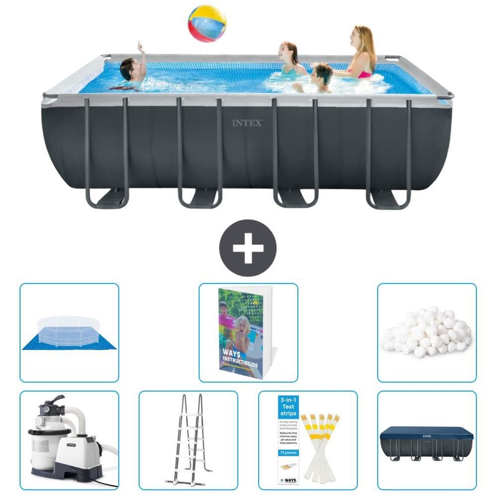 Ultra XTR Pool Rechteckig - 549x274x132 cm - 8-teilig S629