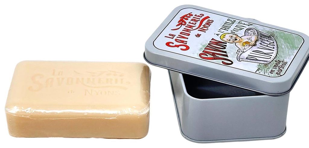 La Savonnerie De Nyons Seife in der Metalldose Bébé Le Bain Produktbild 