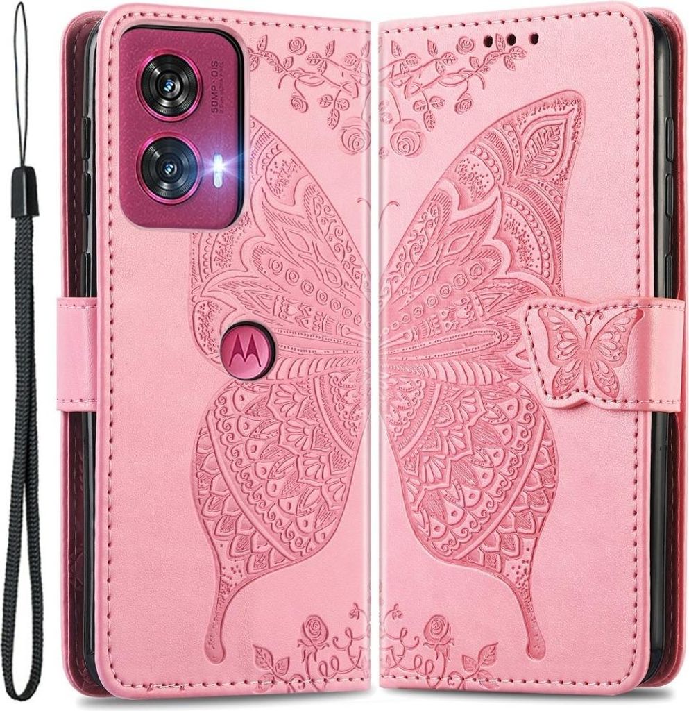 Motorola Edge 50 Fusion Hülle - Coverup Schmetterling Produktbild 