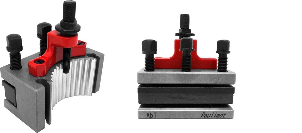 PAULIMOT Einzelner Halter für HSS-Abstechmesser für System "Multifix", Größe Ab