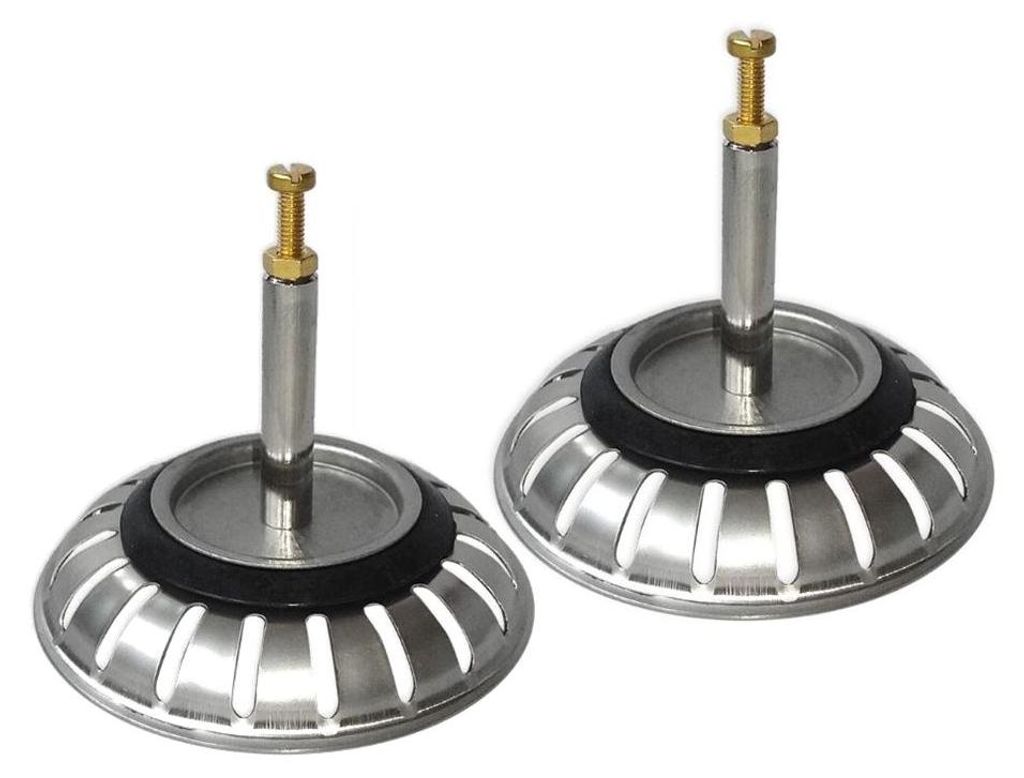 2er SET Siebkorb Durchmesser 77 mm für FRANKE Spülen mit 3 Produktbild 