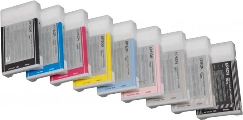 Réservoir d'encre Epson T5635 Cyan Clair pour Stylus Pro Série 350ml